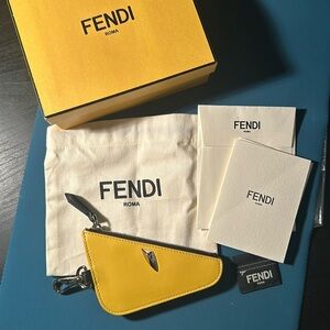 Fendi bag charm key charm bag accessories